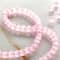 Pink Cat&#x27;s Eye Round Glass Beads, 4mm by Bead Landing&#x2122;